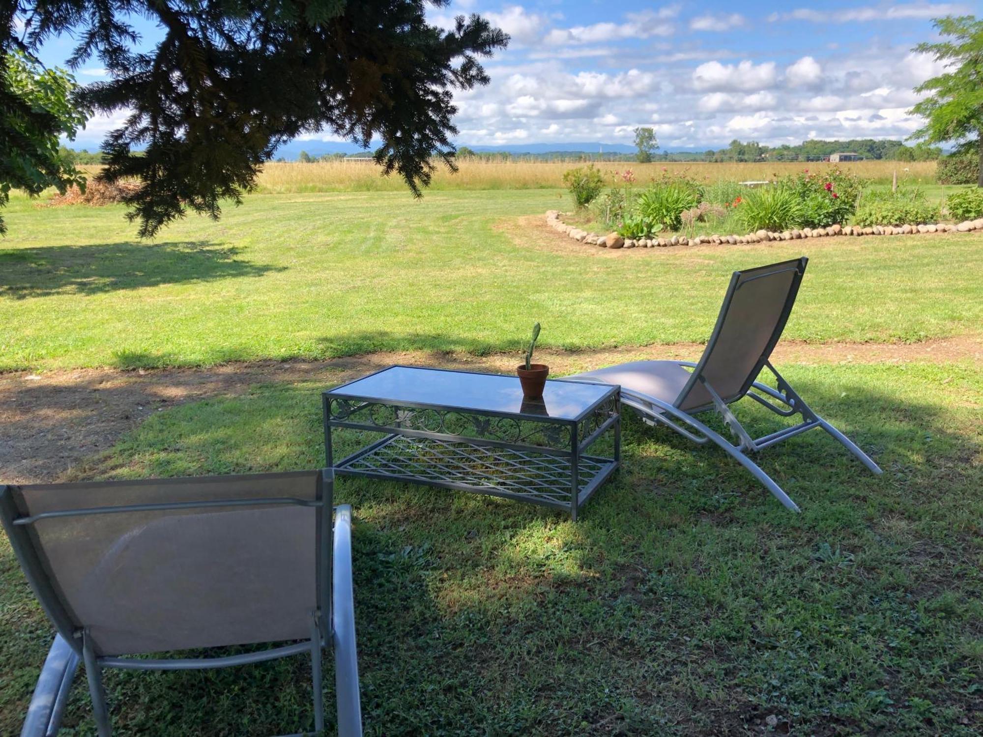 Location Gite 4 Personnes Mazeres - La Petite Maison Luaran gambar