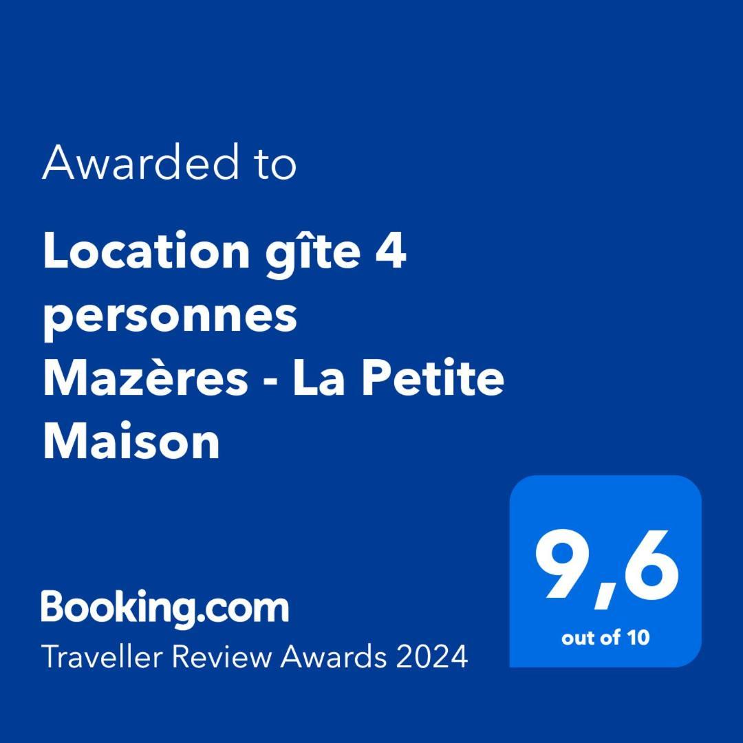 Location Gite 4 Personnes Mazeres - La Petite Maison Luaran gambar